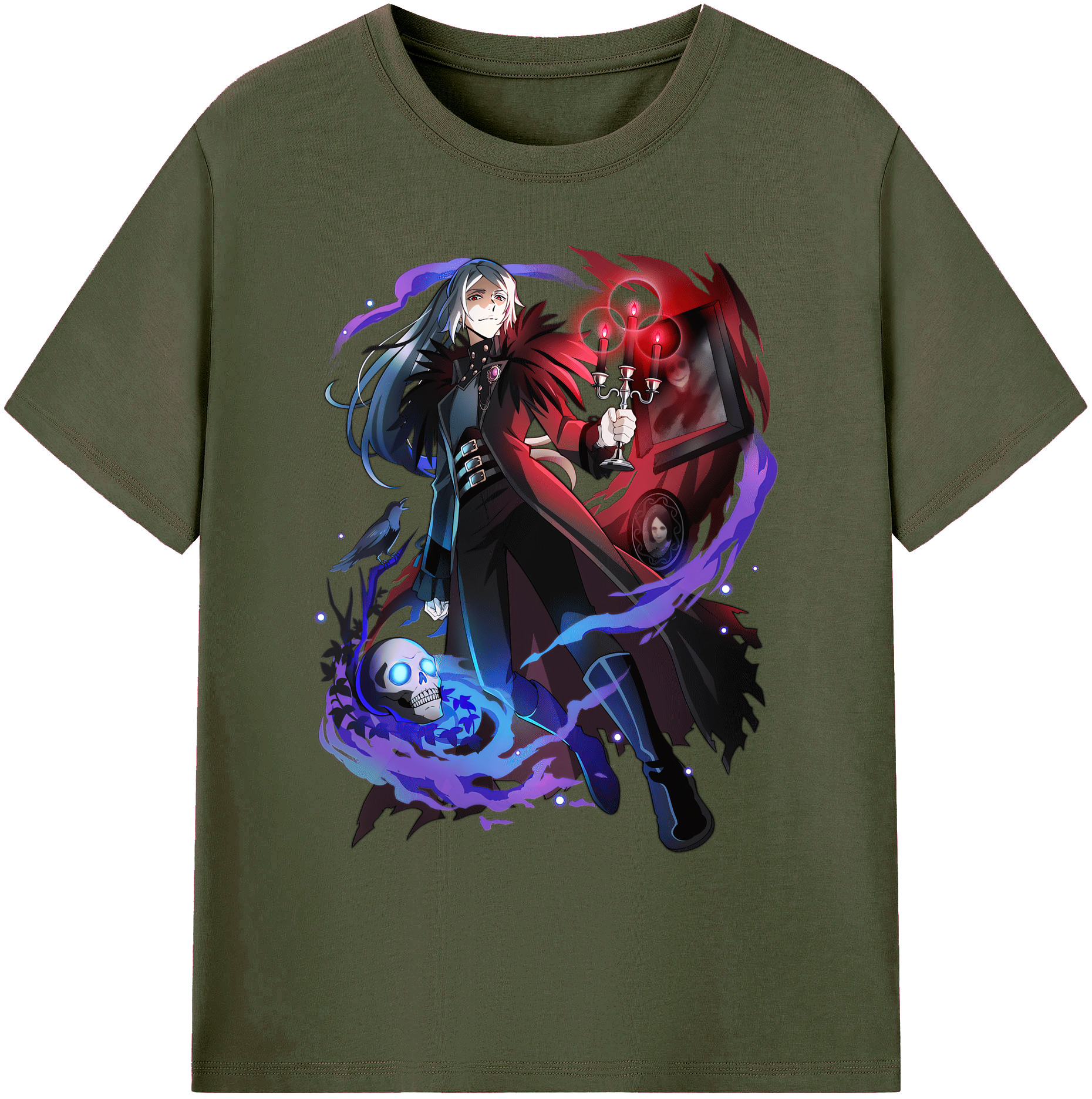 （画像用） 文豪ストレイドッグス Bungo Stray Dogs 綿100％ メンズ半袖Tシャツ｜肌触りやわらか＆通気性